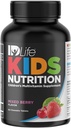 IDLife Mixed Berry Kids Toitumine Näritavad tabletid - Olulised 24 vitamiinid ja mineraalid kasvavatele kehadele - igapäevane toitumisalane tugi - 60 loend
