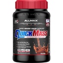 ALLMAX QUICKMASS, Chocolate - 3.5 lb - Rapid Mass Gain Catalyst - Up to 64 Grams of Protein Per Serving - 3:1 Carb to Protein Ratio - Zero Trans Fat - Up to 24 Servings