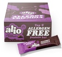 Alio protein Bars - Choco Brownie (12 Bars) - Top 9 Gıda Allergens, Yüksek Protein, Low-Calorie, Vegan, Gluten-Free, Nut-Free, Non-GMO, Plant-Based, Tohum Yağı Ücretsiz, Lezzet & Sağlıklı Snack