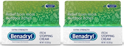 [BRSWYGQZAECB4H3J] Benadryl Cream Extra Strength 1 OZ