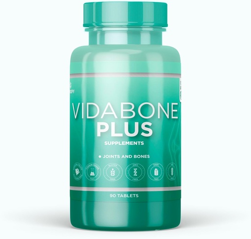 [BRSRAALYBFYB6D3G] Vidabone Plus Joint and Bone Support Supplement