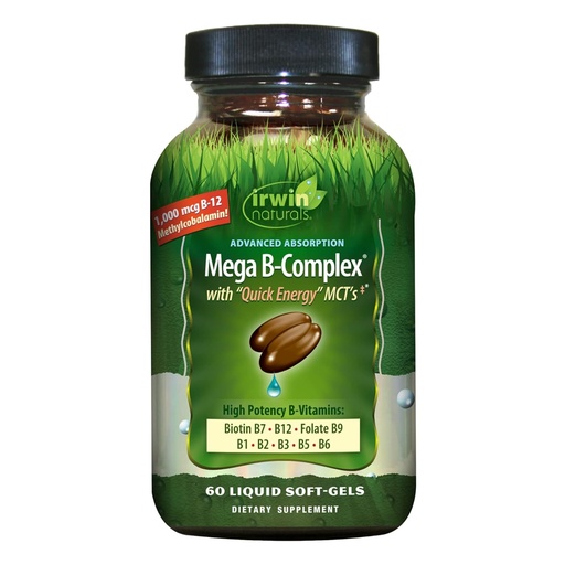 [BRSWI2T3AINBAFTY] Mega Vitamin B Complex 60 Gels