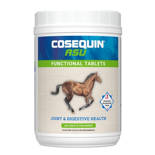 [BRSRAZA5B57WY332] Nutramax Cosequin ASU Joint & Digestive Health Functional Tablets for Horses, 240 Tablets