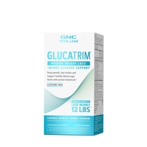 [BRSROAQYPMBR43LO] GNC Total Lean GlucaTrim - 120 Capsules