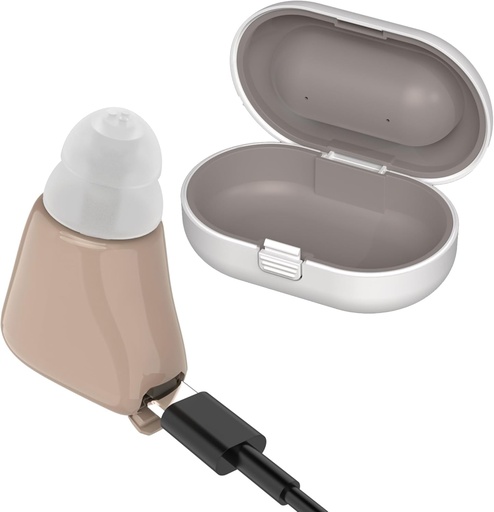 [BRSWIEY2CJ4B6ADK] MEDca ITE Mini Rechargeable Ear Hearing Amplifier
