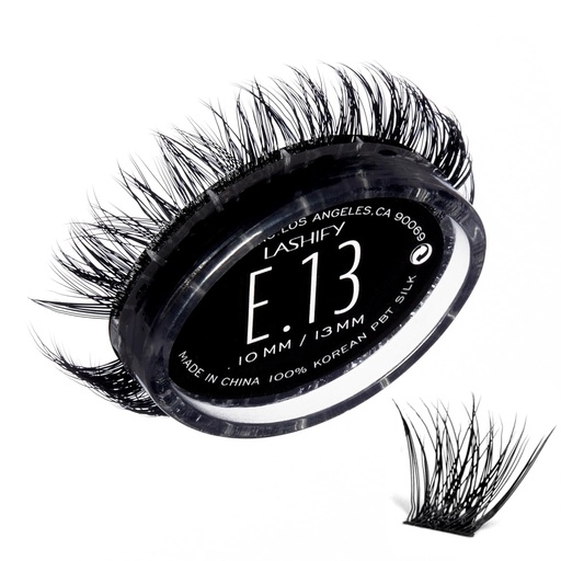 [BRSROYIDOR6AYEL7] Lashify Extreme 13mm Gossamer DIY Eyelash Extensions Refill, Black, Easy False Lashes To Add Tremendous Volume
