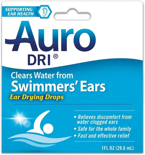 [BRSWIYIKOVYBYCLE] Auro Dri Ear Drops Tamanho: 1 Oz