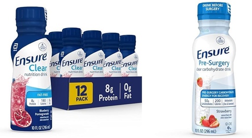[BRSROBL3DIPQIH3V] Pastikan Cair Bersihkan Nutrition Minum, 0g lemak, 8g protein, Blueberry Pconomiate & Pastikan Operasi, Clear Carbohydrate Minum, Strawberry, 10 Fl Oz (Paket 4)