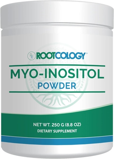 [BRSRO2T6DEGWGCD2] Rootcology by Dr. Izabella Wentz | Myo-Inositol Powder | Inositol Supplement for Mood, Brain Health, and Liver Support | 250g / 345 Servings