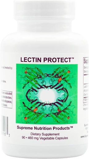 [BRSWGZQEB56GY3DH] Supreme Nutrition Lectin Protect, 90 Pure Herbal Combination Vegetarian Capsules