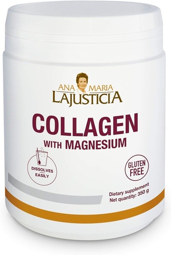 [BRSWGAIOOQAREYDV] Ana Maria Lajusticia Collagen with Magnesium Powder (350g Natural Taste)