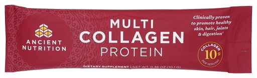 [BRSWGFL2BUJRQ3TO] ANCIENT NUTRITION Multi Collagen Complex Powder Packet, 0.36 OZ ( Packaging may Vary)