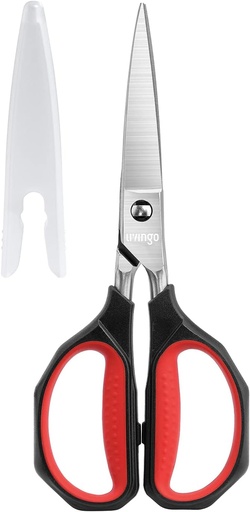 [BRSW2GIQOIIGAEQ3] LIVINGO Kitchen Shears Heavy Duty: Cooking Scissors Dishwasher Safe Come Apart Sharp Forged Stainless Steel Blade Utility Food All Purpose for Cutting Poultry Chicken Meat Bones Vegetable, 8.5 inches