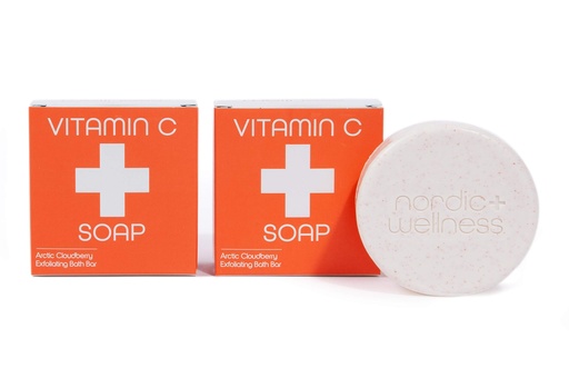 [BRSWYZD4OQFAOFLD] Nordic+Wellness Vitamin C Soap With Arctic Cloudberry - 2 Pack