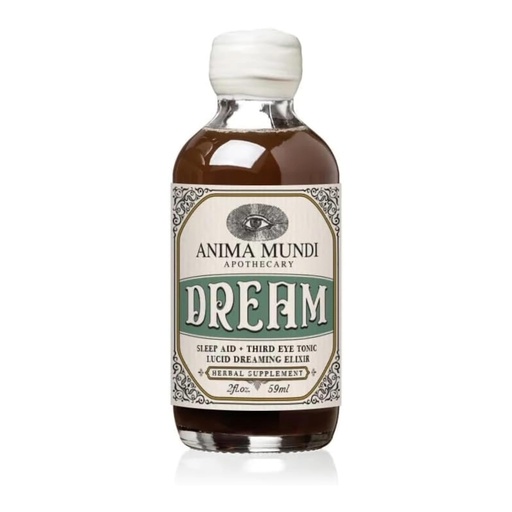 [BRSWGZY2BF7AYDL5] Anima Mundi Apothecary Lucid Dream Elixir - Third Eye Tonic - Relaxing Adaptogenic Drink - Support Lucid Dreaming and Visionary Sleep with This Calming Tonic (2 oz)