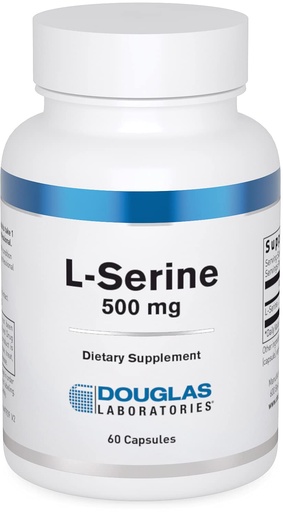 [BRSWIZQBB4BRMHLY] Douglas Laboratories L-Serine | Amino Acid Supplement for Heart and Brain Health and Muscle Building* | 60 Capsules