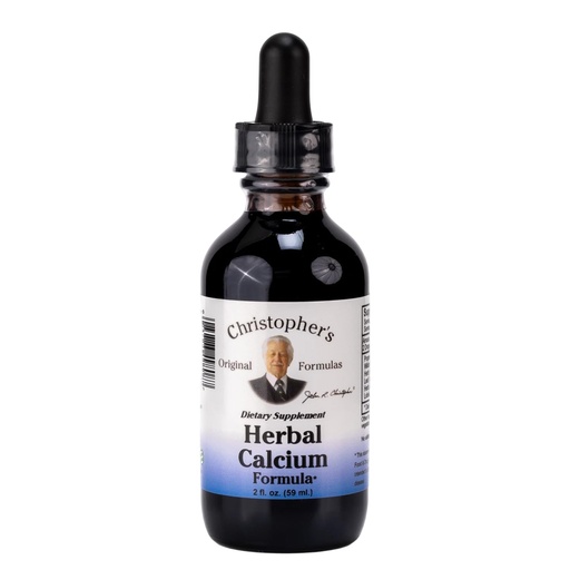 [BRSWIYQHOB7Q2ADG] Christopher's Original Formulas Herbal Calcium Extract, Natural Bone Health Support, 2 oz