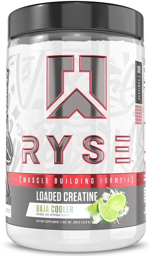 [BRSROFI2BV6AK3T7] RYSE Loaded Creatine for Men & Women - Baja Cooler - Muscle Building Formula with 3 Forms of Electrolytes, Betaine Anhydrous and Peak ATP - Strength, Power & Endurance Support - 30 Servings