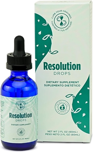 [BRSWICTROYCWCG32] IASO Resolution Drops - Contrôle et bien-être, Supplément santé pour un mode de vie équilibré et transformation - 2 fl. oz