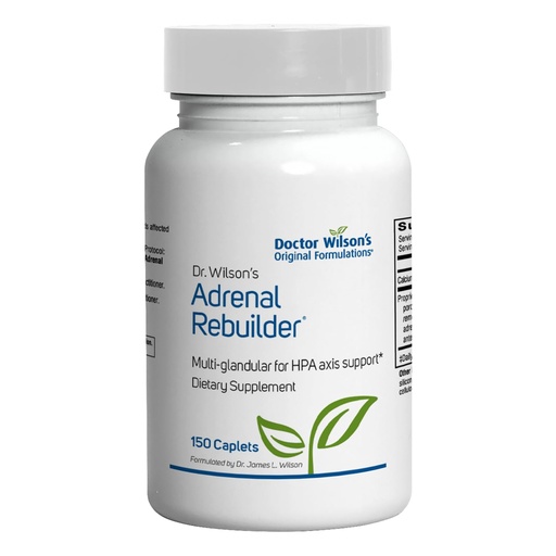 [BRSWIAQOPMGAYCD6] Doctor Wilson's Adrenal Rebuilder 150 Caplets Multiglandular Adrenal Cortex for Cortisol, Adrenal and HPA Axis Support*