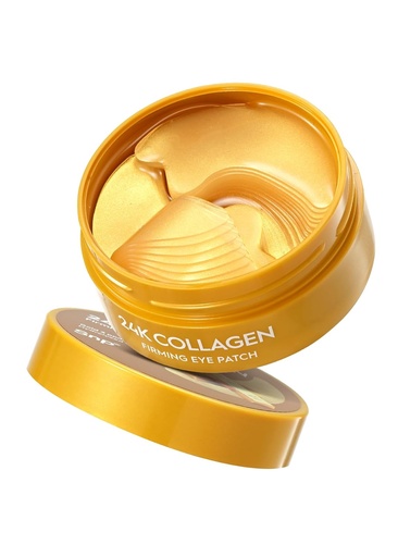 [BRSRMFIHCMOR6DLZ] Snp 11,900mg Collagen + 24K Gold Firming Eye Patch | Wrinkles Firming Under Eye Patch | Tightening & Hydrating for All Skin | Under Eye Patches for Dark Circles | Korean Skincare Eye Mask | 60 Patches