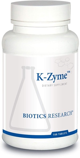 [BRSWGFT6A4NWA3DJ] Biotics Araşdırma K ZymeTM Pium, 99 miligrams, Supports Cardiovascular funksiyası, Elektrolyte Balance, Nerve Transmission, Muscle Activity, Superoksid Dismutase, Catalase.100 Qalereya