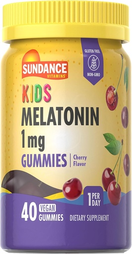 [BRSROBD5BB7BQ33H] Sundance Kid's Melatoniini Gummies 1 mg 