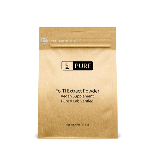 [BRSWGHAFAQIRY3DO] Pure Original Ingredients Fo-Ti Extract Powder (4 oz) Chinese Climbing Eco-Friendly Packaging, Natural & Fine Ground