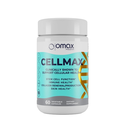 [BRSRAEACCF7GKCDK] Omax3 Cellmax Healthy Aging Supplement – Supports Cellular Vitality & Longevity, Antioxidant Formula with PolySea™ Seaweed Extract for Collagen & Immune Support – 60 Capsules