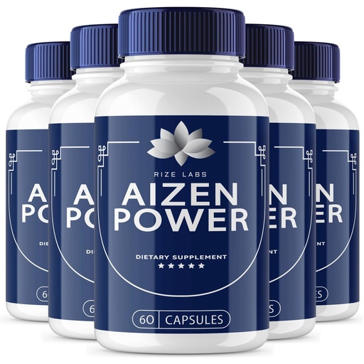[BRSROGTQOUBGCELB] Aizen Power for Men, All Natural Male Supplement to Boost Energy and Performance (300 Capsules)