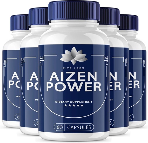 [BRSROGTQOUBGCELB] rize labs - Aizen Power for Men, All Natural Male Supplement to Boost Energy and Performance (300 Capsules)