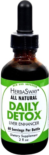 [BRSWIYYMOMDA2CI7] Herbsaway Daily Detox Játra Enhancer - 2 fl oz