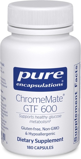 [BRSWIY37CIORQC3Y] Rena inkapslingar ChromeMate GTF 600 | Tillägg för metabolism och Lean Muscle* | 180 kapslar