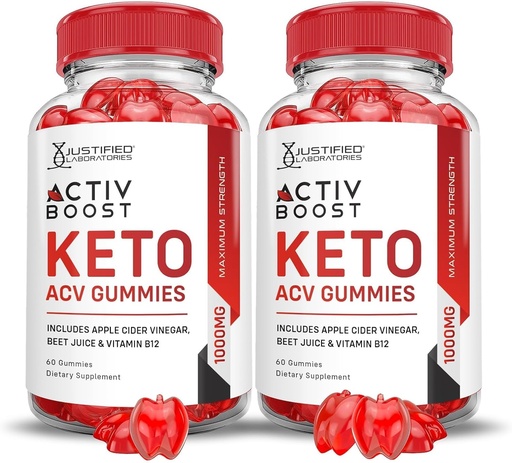 [BRSROBAKAAFRAHLF] 合理实验室 (2 Pack Activboost Keto Acv Gummys 高级公式 1000MG 活动脚步与石榴蜂蜜汁粉 B12 Vegan Non GMO 120 Gummys 一起制定)