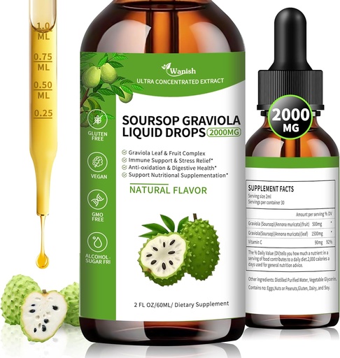 [BRSRAYAFOBYGK3LF] Wanish Organic Soursop Gravola Pilida Plice, Sour SOP Lines for September & Revolution, Imumun Boost, Bourst and leeptember, Herball Food, Sween/Glutember, Sermulfor, 2 FIOs
