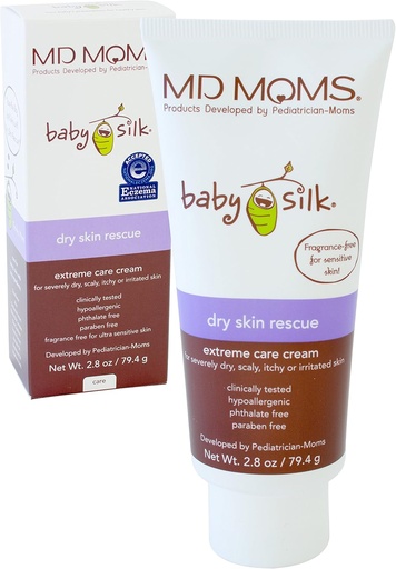 [BRSWIYQHBMMAO2L4] Eczema Relief Moisturizing Cream for Extreme Dry Sensitive Skin - Hypoallergenic, Dry, Scaly, Itchy, Irritated Skin Healing Ointment- Phthalate Paraben Free - Safe For Baby, Infants Kids & Adults