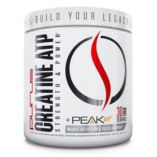 [BRSROH36OQOR6G3F] Purus Labs Creatine ATP, Peak ATP + Creatine Monohydrate, Unflavored - 30 Servings - Muscle Activation & Cellular Energy