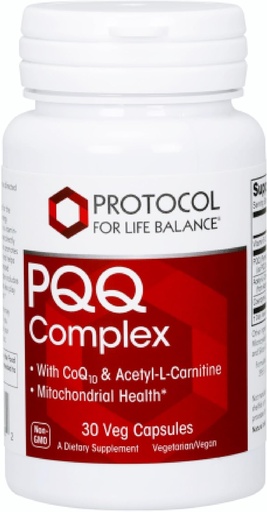 [BRSWIHIFOIDAA2A5] PROTOKOLL FÜR LIFE BALANCE PQ-Komplex - Mitochondriale Gesundheit - mit CoQ10 & L Carnitin - B Vitamin - Ergänzung für Energie - 30 Veg Caps
