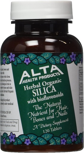 [BRSWIYQPB4BRUCDK] Alta Health Products - Silica With Bioflavonoids, 500 mg, 120 tablets
