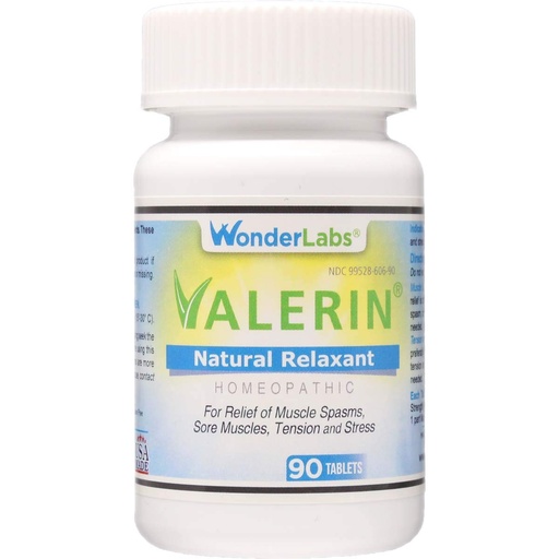 [BRSWIYQIBMIAC23O] Valerian Natural Relaxant for Tension Relief, Stress Relief, Leg Cramp Relief and Other Muscle Cramps Magnesium, Passion Flower, & Valerian Root Muscle Relaxant - (90ct)