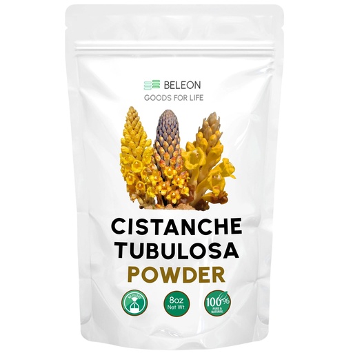 [BRSRAGQ7DMAWYCQ3] Cistanche Tubulosa Powder 8 oz - Supplement, Promotes Energy, Cognitive Function, Positive Mood