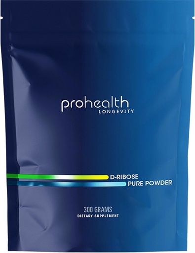 [BRSWIBYHBUBGY2LK] ProHealth D-Ribose (300 Grams) aide à restaurer + soutenir l'énergie.