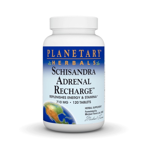 [BRSWIYQMCJ4RWDI7] Planetary Herbals Schisandra Adrenal Complex 710mg With Yam Rhizome, Poria Sclerotium & More - 120 Tablets | Yam Rhizome, Poria Sclerotium & More to Replenish Energy & Stanima