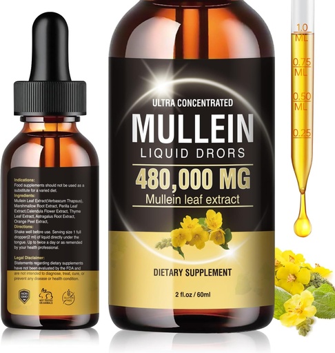 [BRSRAED4CQCGKAD4] Mullein Drops for Lungs 480,000