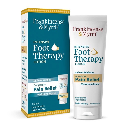 [BRSWYGQZAQMQOE3V] Frankincense & Myrrh Foot Pain Relief Cream - Intensive Foot Therapy Lotion - Diabetic Nerve Pain Relief Cream | Restless Leg Syndrome | Frankincense Essential Oil, 3 Ounce (1-Pack)