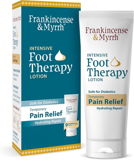 [BRSWYGQZAQMQOE3V] Frankincense en Myrrh Foot Pain Relief Cream - Intensive Foot Therapy Lotion - Diabetic Nerve Pain Relief Cream 