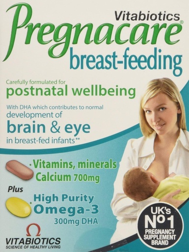 [BRSWIYAYOZ7Q2E36] Vitabiotics Pregnacare Breastfeeding - 56 Tabs/ 25 Caps