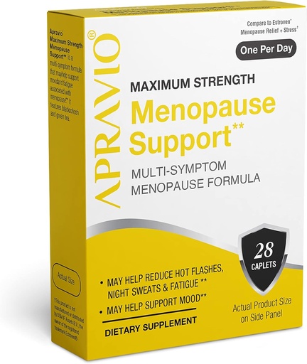 [BRSRMZ34OQAROCTB] Menopause Support, Menopause Relief for Women, Reduce Hot Flashes, Night Sweats & Mood Swings, Maximum Strength Hormone Balance, 28ct