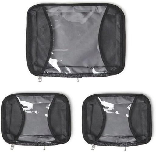 [BRSWGAAQAV7GMD3D] Baggallini Compression Cube 3-piece set - Lightweight Compression Packing Cubes for Travel