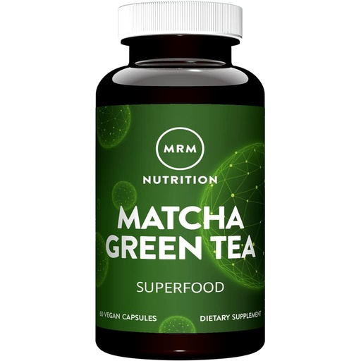 [BRSRMBICAEPAOHL4] MRM Matcha Green Tea Capsules - for Women & Men - 60 Servings | Natural Green Tea Leaf Capsules, Antioxidants, Caffeine, Vitamins & Minerals for Daily Productivity, Vegan and Gluten-Free
